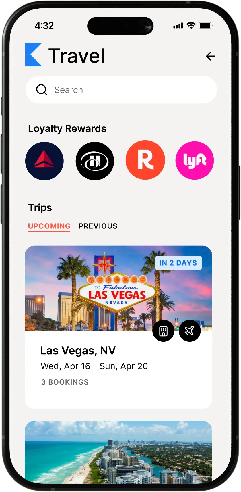 Travel App UI